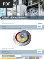 COMOS Basic Training Manual | PDF | Window (Computing) | Instrumentation