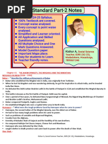 9th Part-2 Notes Kishor