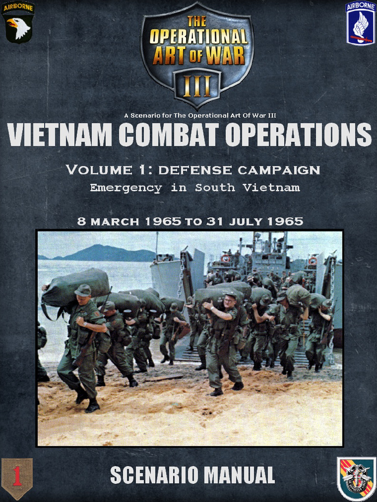 Vietnam Combat Operations - Volume 1 1965 | PDF | Air Assault | Vietnam War