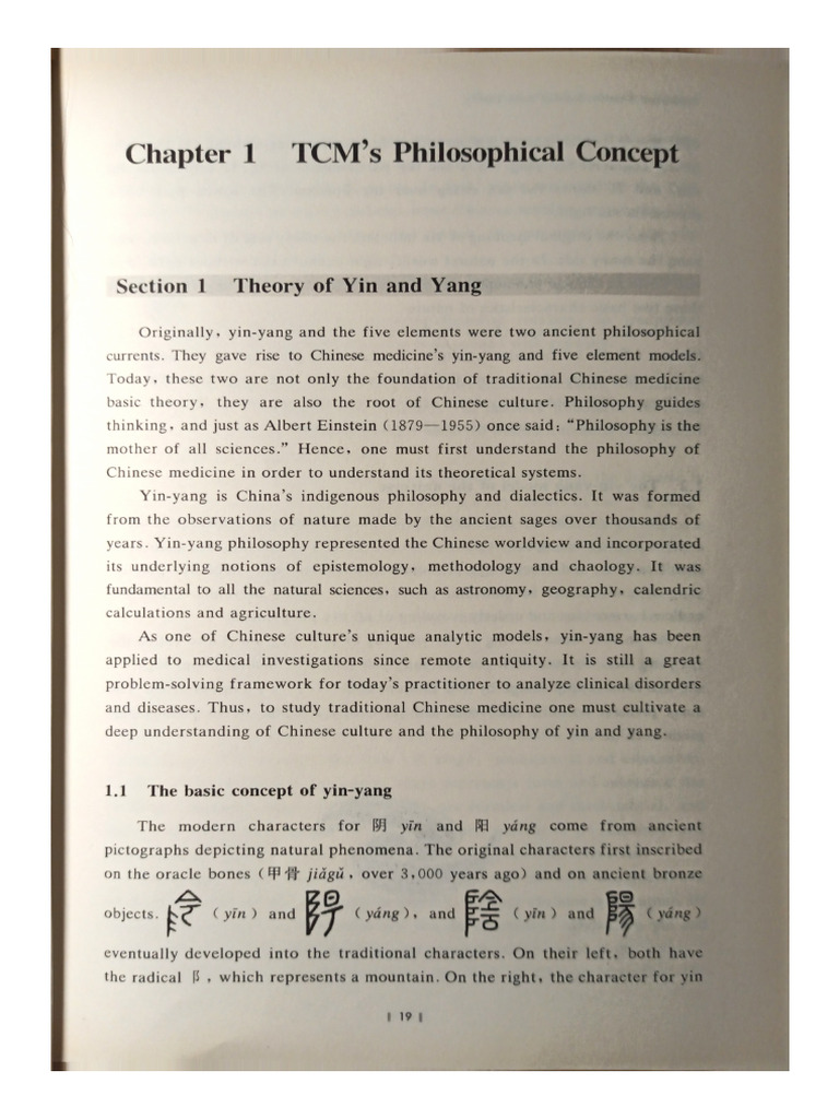 Chapter 1 - Yin-Yang Theory | PDF