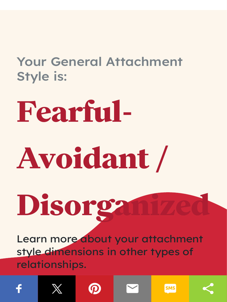 Understanding Fearful-Avoidant Style | PDF | Science & Mathematics