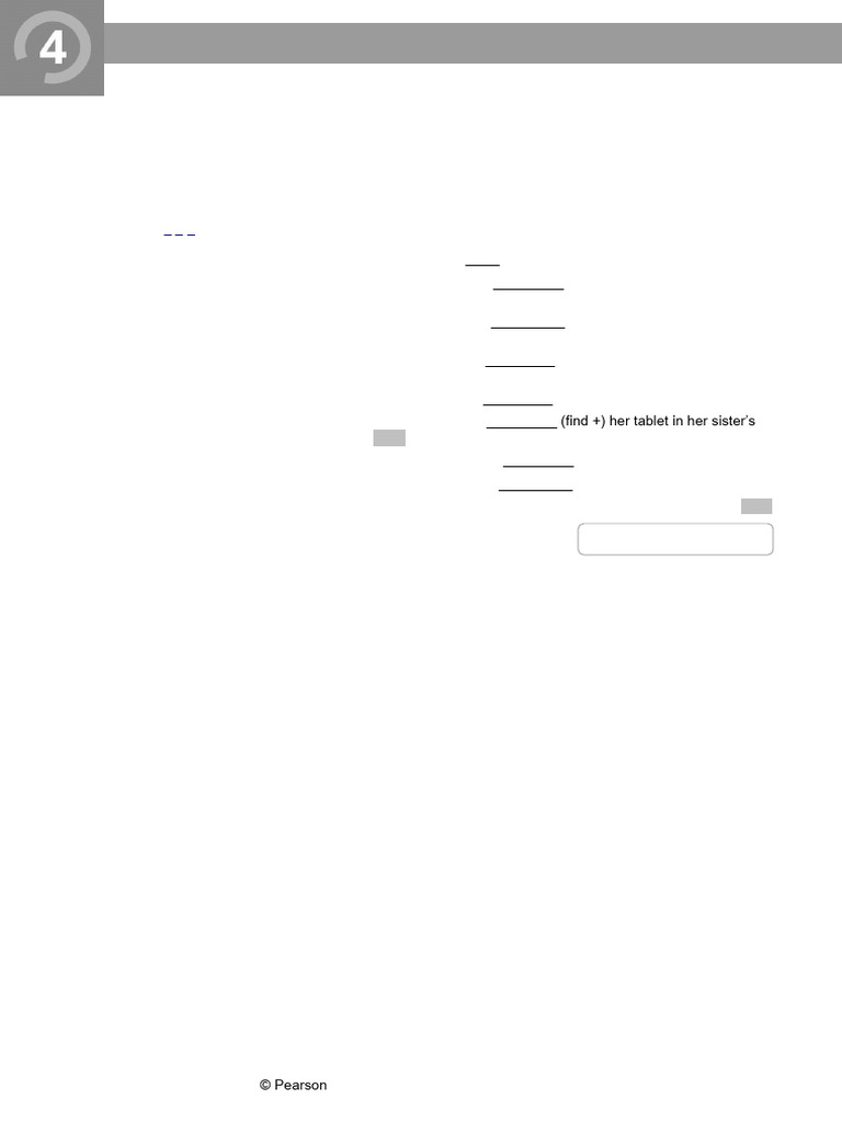 ECA2+ Tests Grammar Check 4.2A | PDF