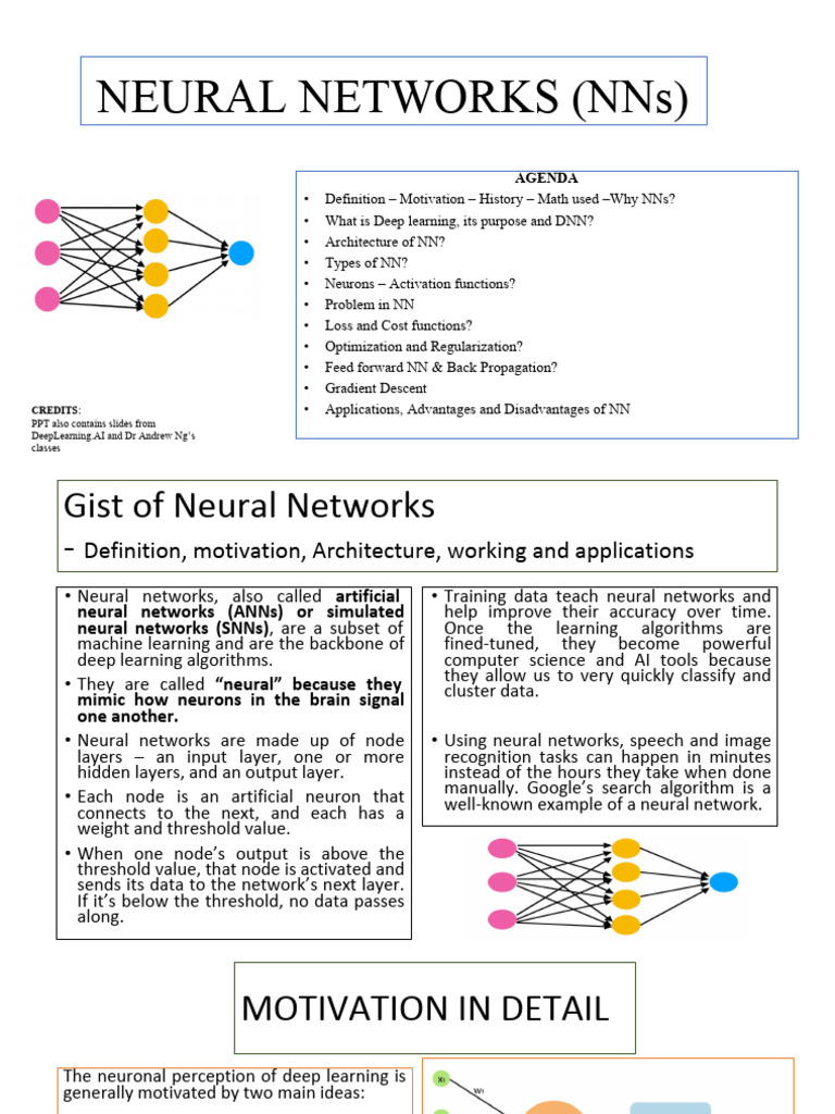 Neural Networks | PDF | Artificial Neural Network | Deep Learning