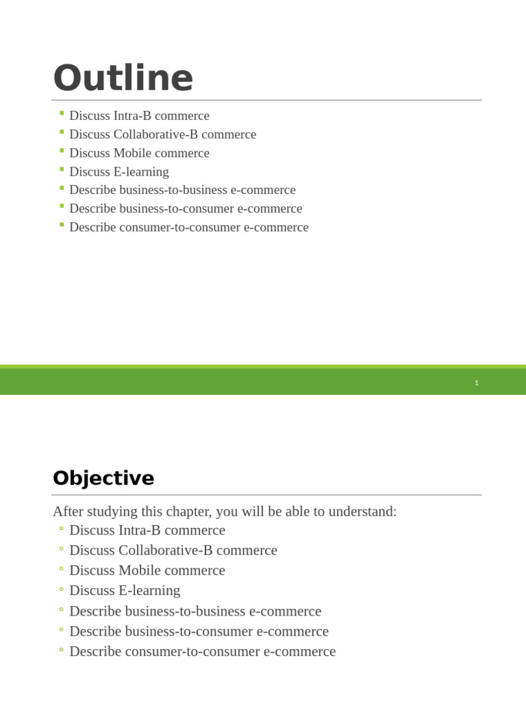 Types of E-Commerce Explained | PDF | E Commerce | Business Economics