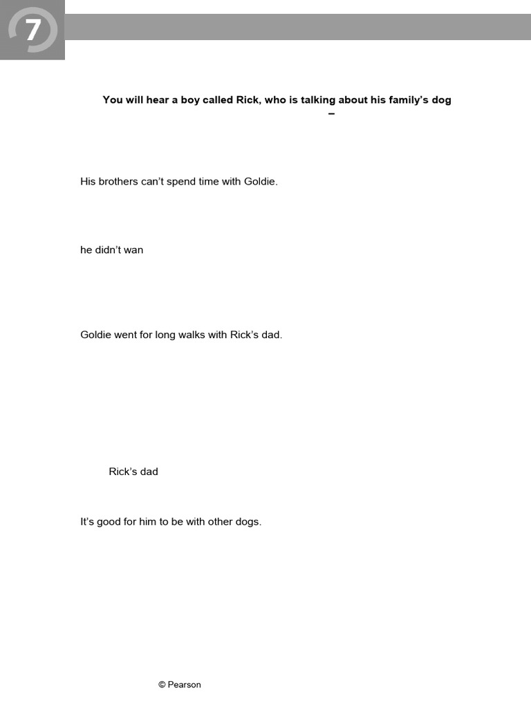 ECB1 Tests Language Test 7C New2018 | PDF | English Language