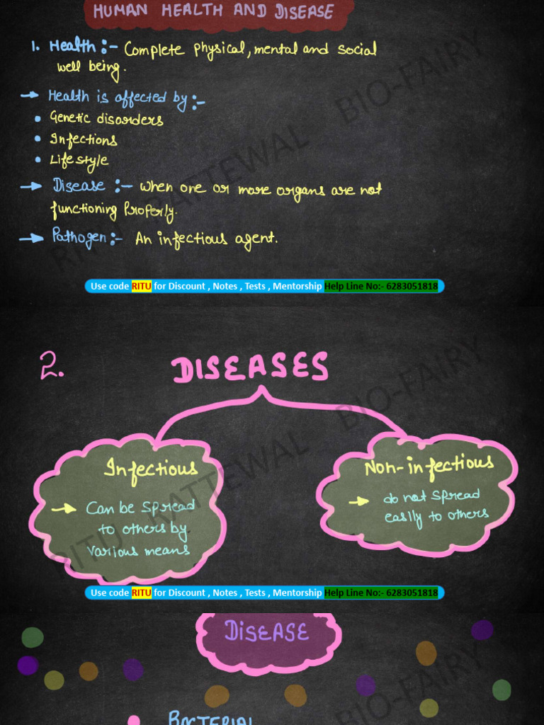 Human Health and Disease (HAND WRITTEN NOTES) - Compressed | PDF | Business