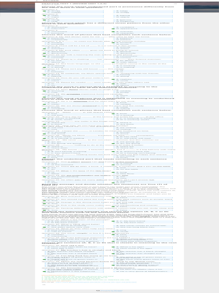 Maximal 2 Test 1: Version A | PDF