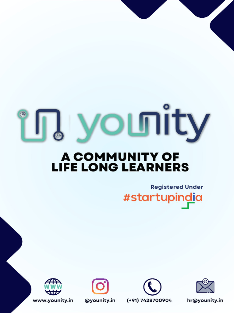 Younity: Lifelong Learning Community | PDF | Copywriting | English Language