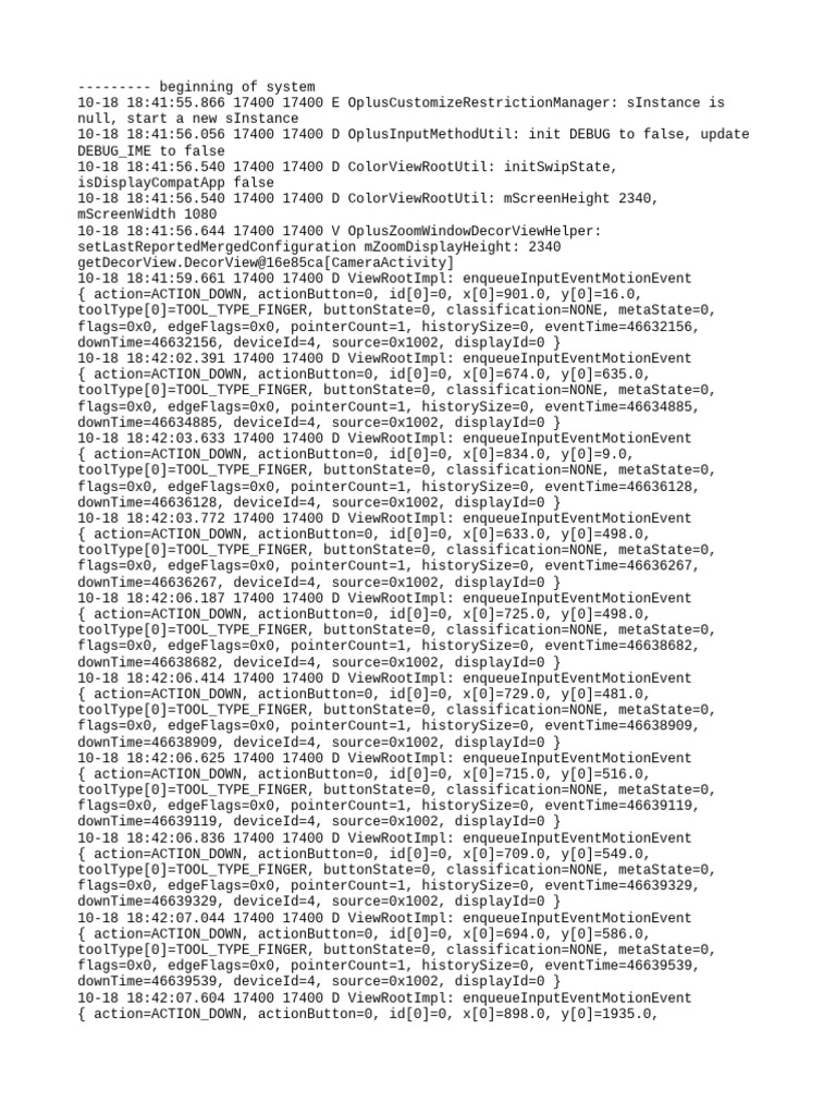 Input Event Log Analysis | PDF | Software | Computer Programming