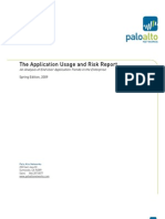 Application Usage and Risk Report Spring09