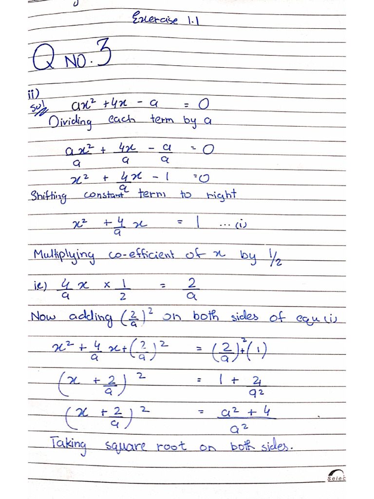 Maths Ex 1.1 | PDF