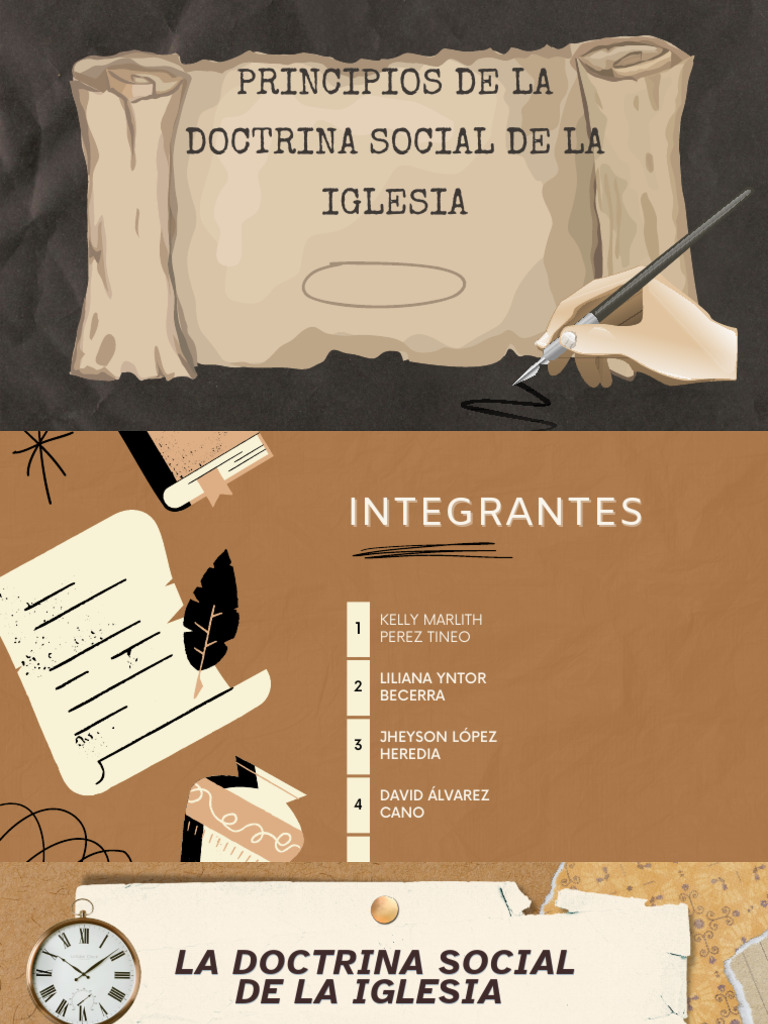 Principios de La Doctrina Social de La Iglesia | PDF | Derechos humanos ...