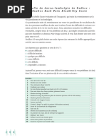 Évaluation de l'inquiétude de chute FES-I | PDF