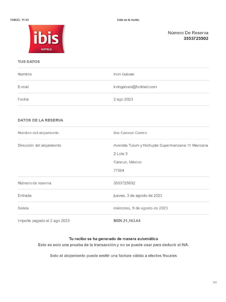 Ibis | PDF