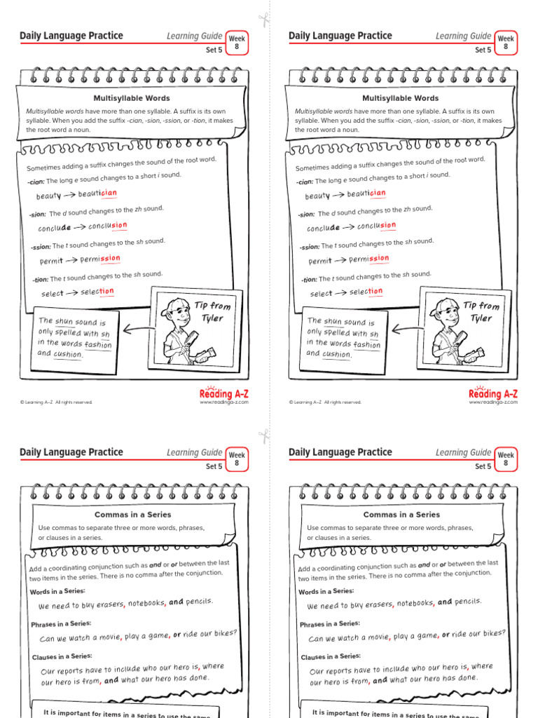 DLP g5 wk8 Learning Guide | PDF | Plural | Clause