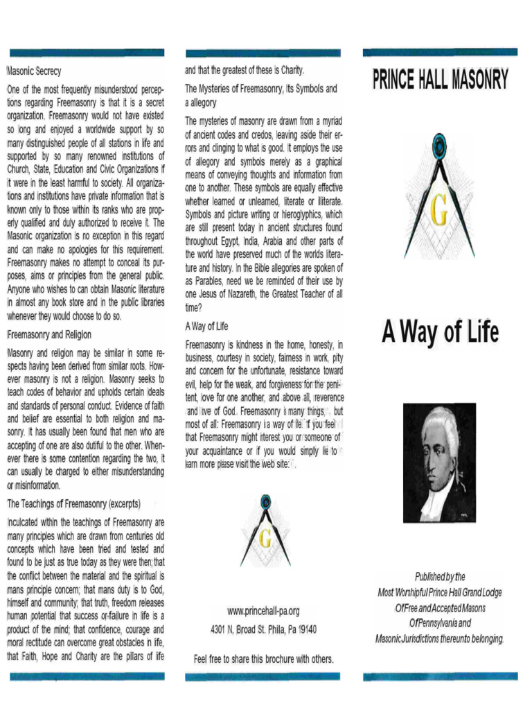 Understanding Prince Hall Masonry | PDF | Freemasonry | Masonic Lodge