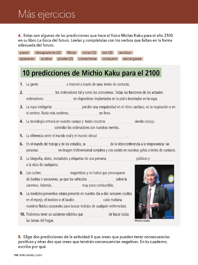 Predicciones de Futuro | PDF