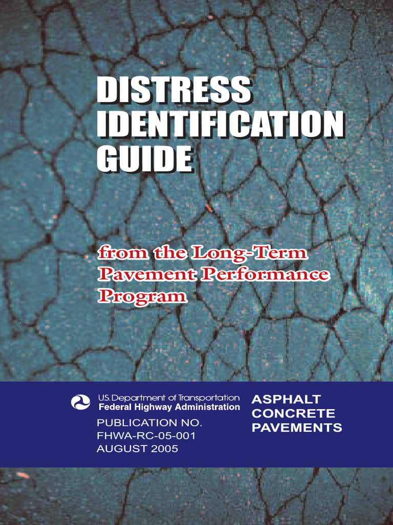 Asphalt Pavement Distress Guide | PDF | Road Surface | Concrete