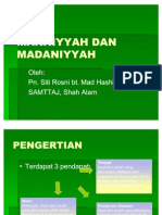 Makkiyyah Dan Madaniyyah