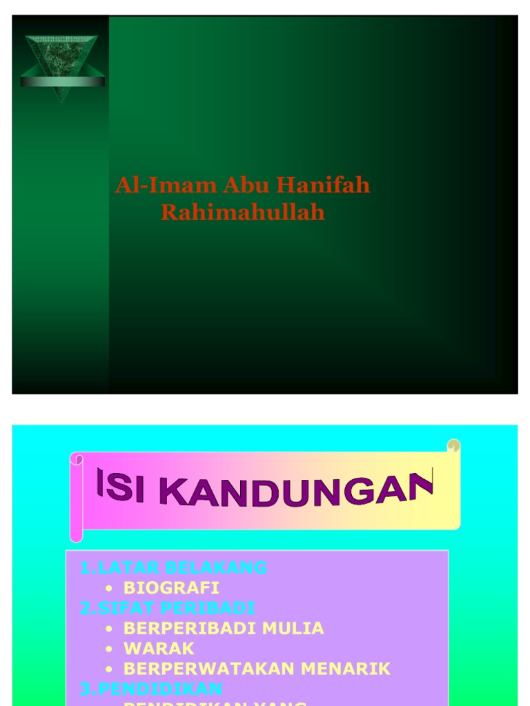 Imam Abu Hanifah