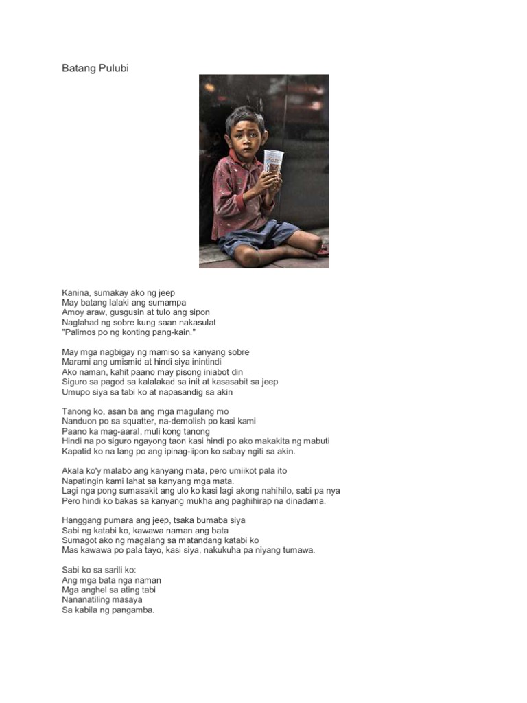 Batang Pulubi | PDF