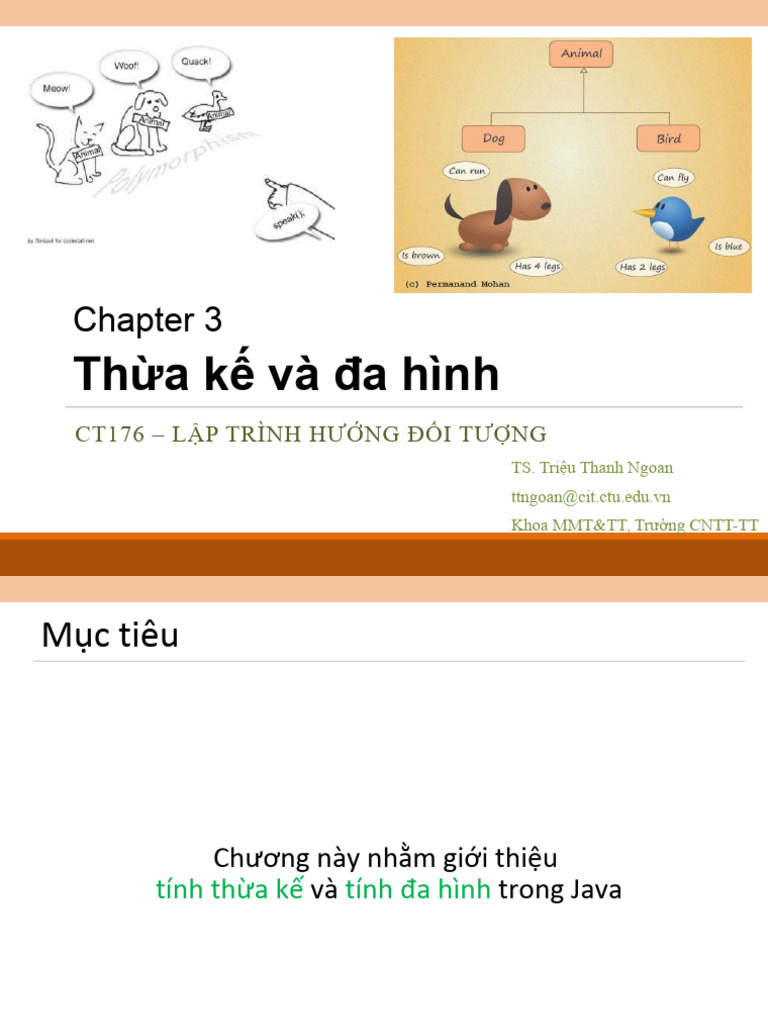Ct176 oop with java ch3 thuake pdf