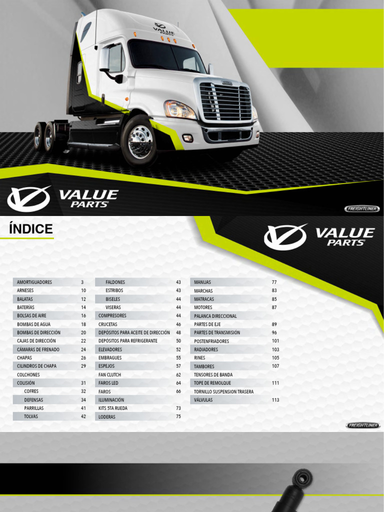 PDF Freightliner | PDF | Vehículo de motor | Vehículos