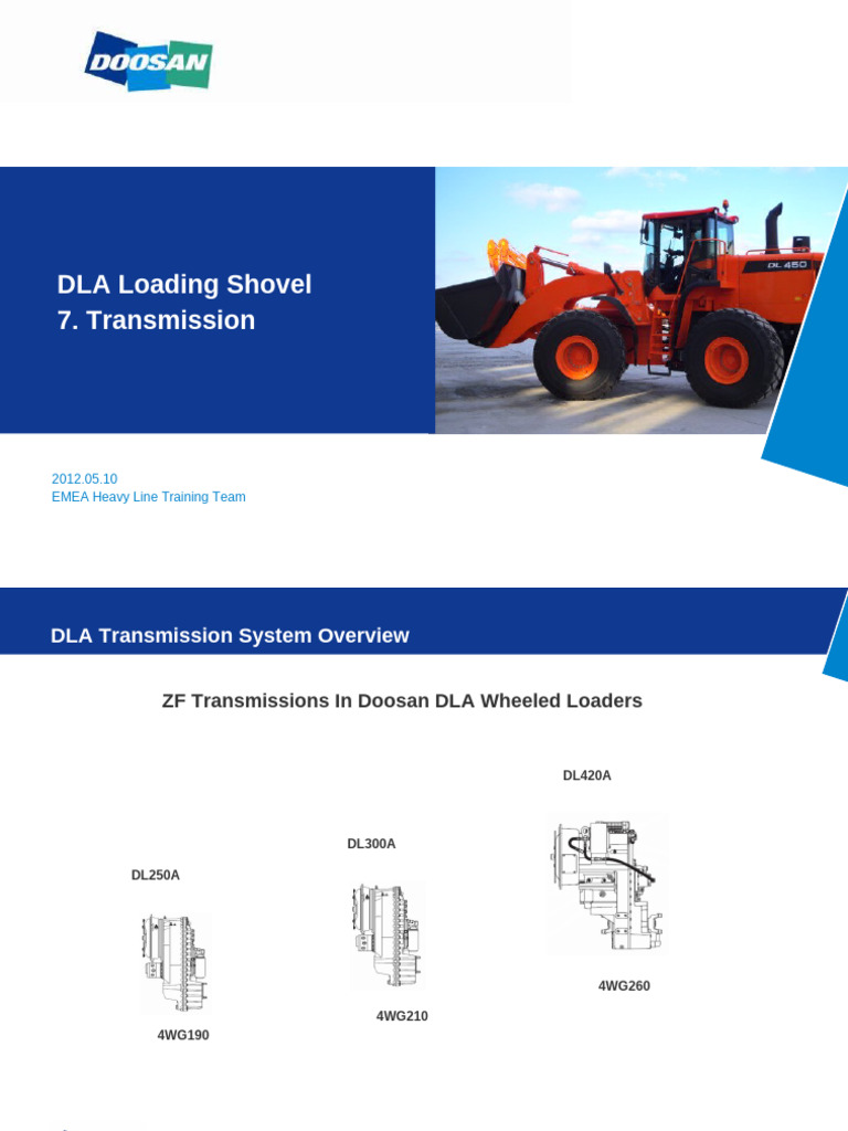07 DLA Transmission (120510) | PDF | Clutch | Mechanical Engineering