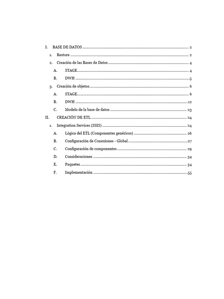 Proceso - Bi - Parte 1 y 2 | PDF | Servidor SQL de Microsoft | Active X ...