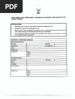 18.2housing Allowance Application Form For Home Owners | PDF | Loans ...