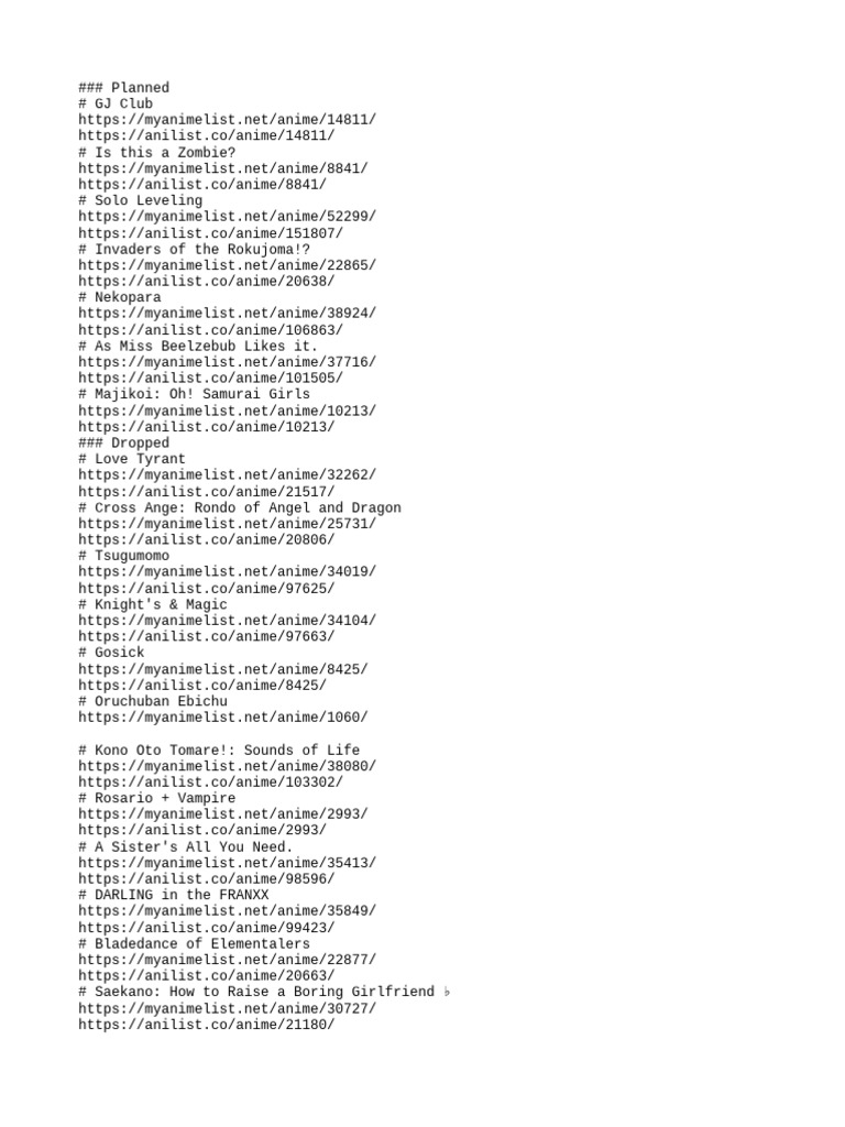 Zoro export pdf