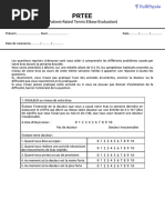 Questionnaire QuickDASH pour membre supérieur | PDF