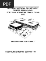 Download US Army Medical Course MD0160-100 - Military Water Supply by Georges SN7838780 doc pdf