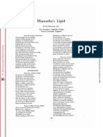 Hiawatha's Lipid