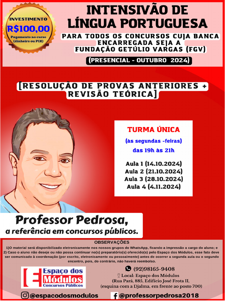 Apostila do intensiv o resolu o de provas anteriores de l ngua