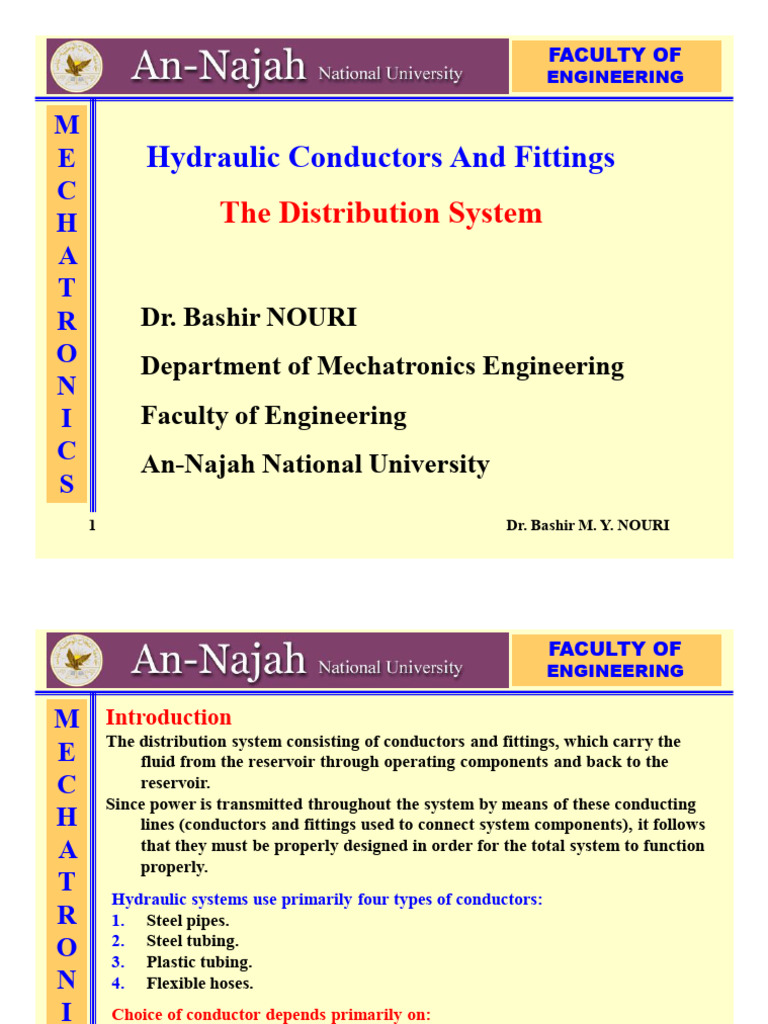 10-Lecture-9-Distribution System | PDF | Pipe (Fluid Conveyance ...