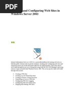 Configuring Web Site