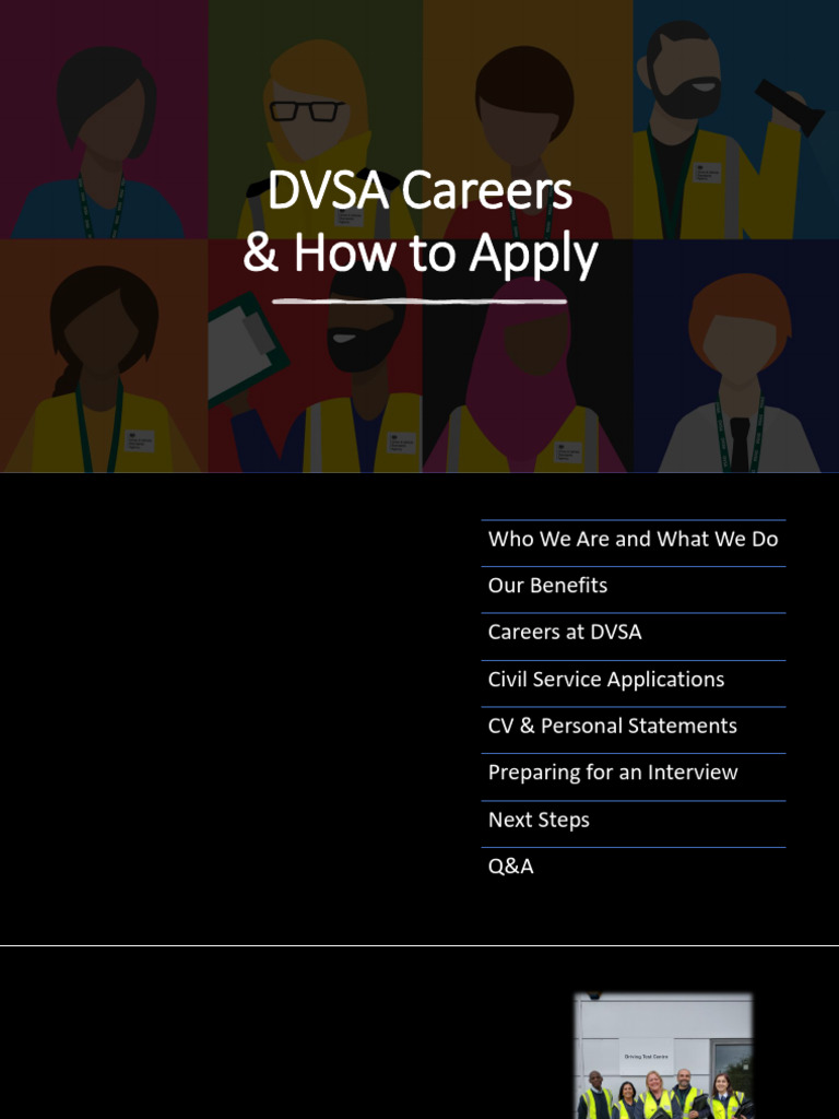 DVSA Careers & How to Apply | PDF | Résumé