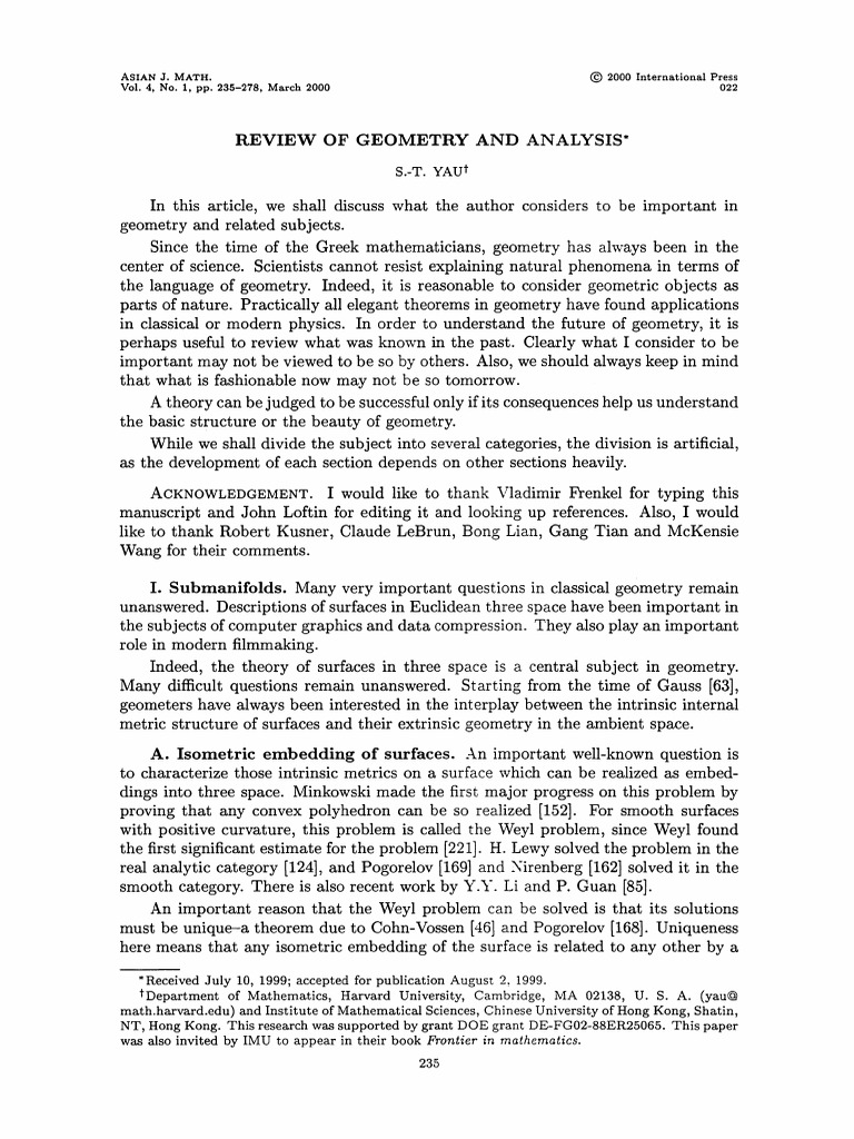 AJM 2000 0004 0001 A016 | PDF | Curvature | Geometry