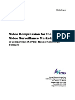video compression for the digital video surveillance market