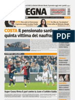 Sardegna Quotidiano Di Cagliari 16 01 12