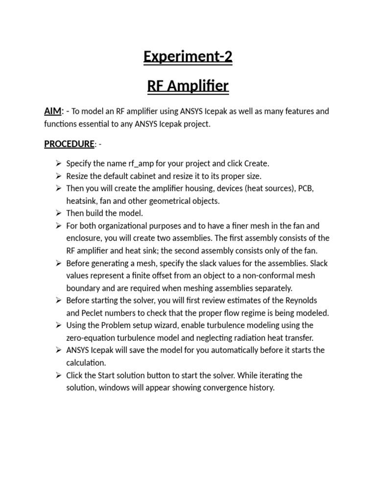 Experiment 2 | PDF | Computers