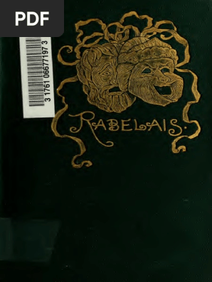Rabelais The Inestimable Life Of Gargantua Pant A Gruel - 