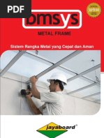 Cara Pemasangan Partisi Gypsum Fullsistem Jayaboard Cara Pemasangan Partisi Gypsum Fullsistem Jayaboard