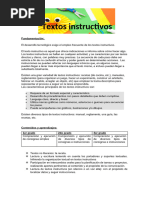 Textos Instructivos para Segundo Grado | PDF | Puntuación | Escritura
