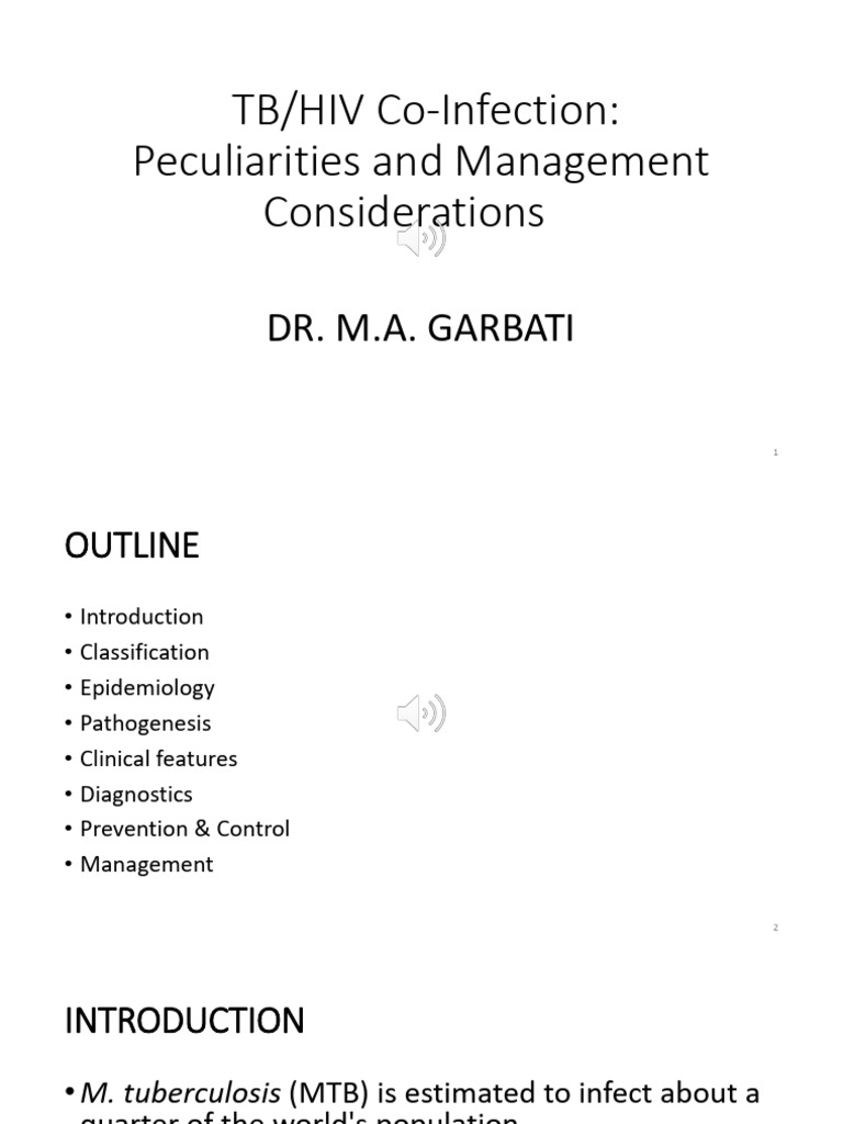 TB/HIV Co-Infection Management Guide | PDF | Tuberculosis | Infection