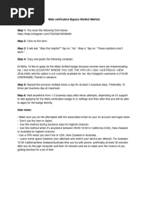 Meta Verification Bypass Waitlist Method