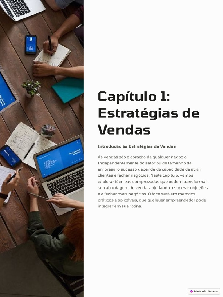 Estratégias Eficazes de Vendas e Gestão | PDF | Despesa | Marketing