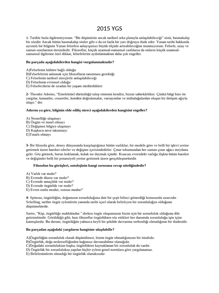 2015 Ygs | PDF