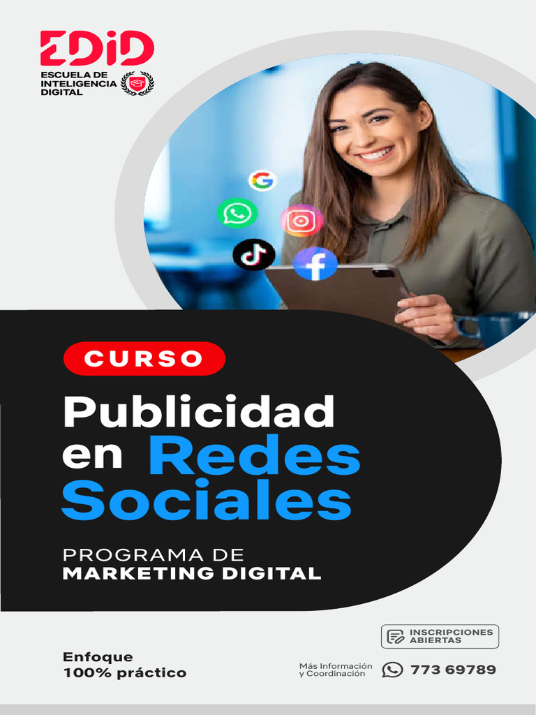 Curso de Marketing Digital en Redes Sociales | PDF | Publicidad | Marketing